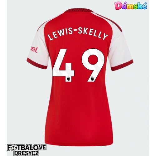Arsenal Myles Lewis-Skelly #49 Dámské Domácí Dres 2026-27 Krátký Rukáv Arsenal Myles Lewis-Skelly #49 Dámské Domácí Dres 2026-27 Krátký Rukáv